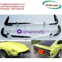 Datsun 240Z 260Z 280Z bumpers with rubber, with overriders